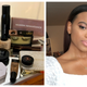 A selfie of my makeup with products I have.